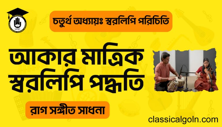 আকার মাত্রিক স্বরলিপি পদ্ধতি
